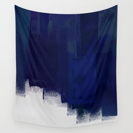 Intense Blue Wall Tapestry