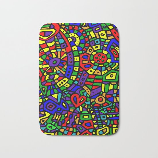 Abstract #452 Bath Mat