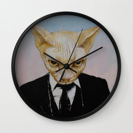 Mister Cat Wall Clock