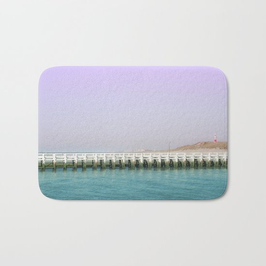 North Sea Pier Bath Mat