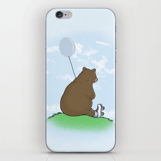 Cloudy the Bear iPhone Skin
