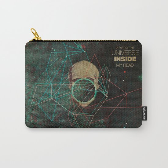 A Part Of The Universe Inside My Head Carry-All Pouch