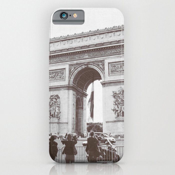 SALE, PARIS Italy Photography, Set of 4 Prints, Travel Decor, Black and White, Colosseum, ART iPhone Case