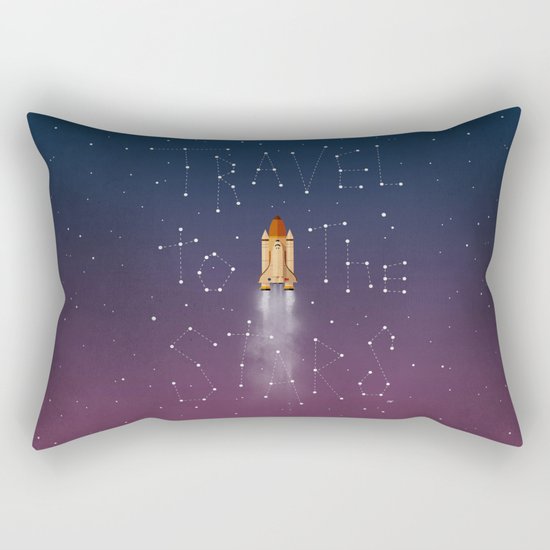 Travel to the Stars Rectangular Pillow