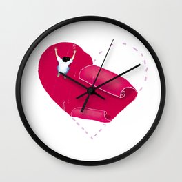 Struggled Love Wall Clock