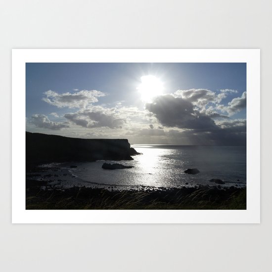 Here Comes the Sun Art Print