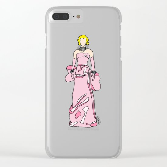 Marilyn Vintage Retro Fashion 1 Clear iPhone Case