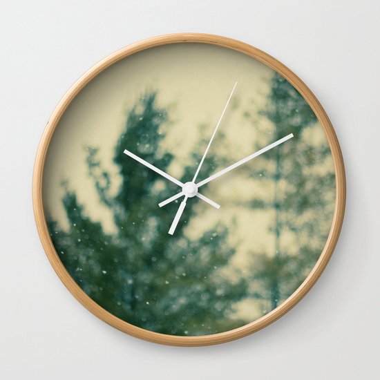 Snowday Wall Clock