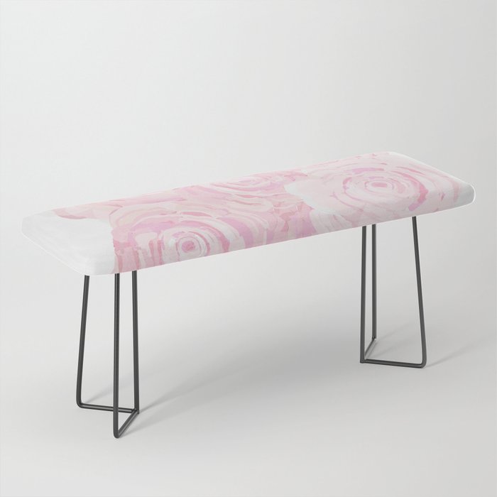 Shabby Chic Roses Bench By Karencox Society6