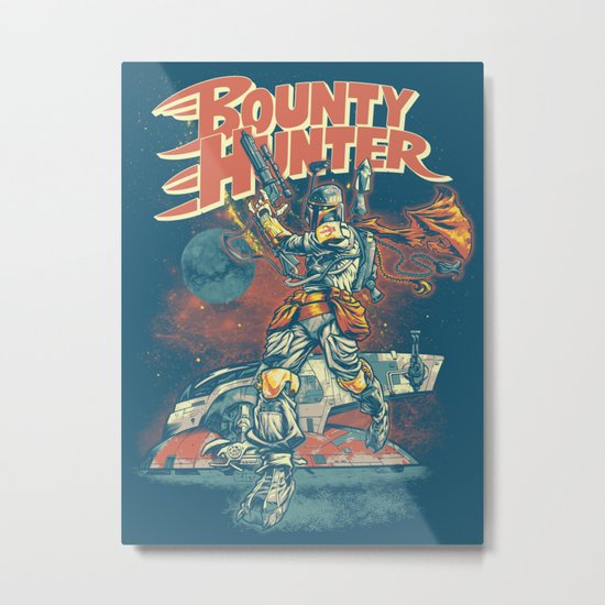 BOUNTY HUNTER Metal Print
