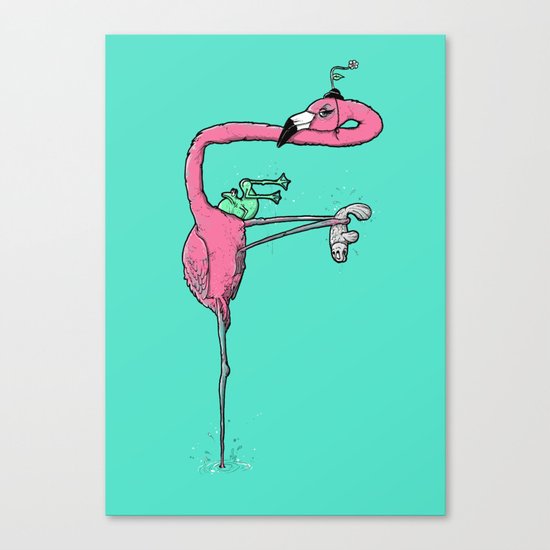 What the "F" ? Canvas Print