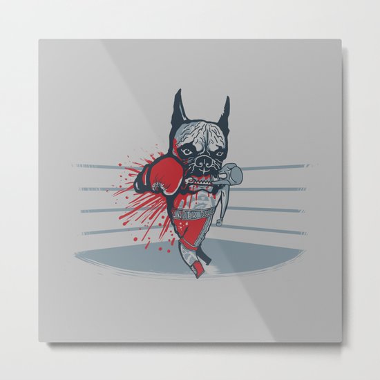The Boxer Metal Print