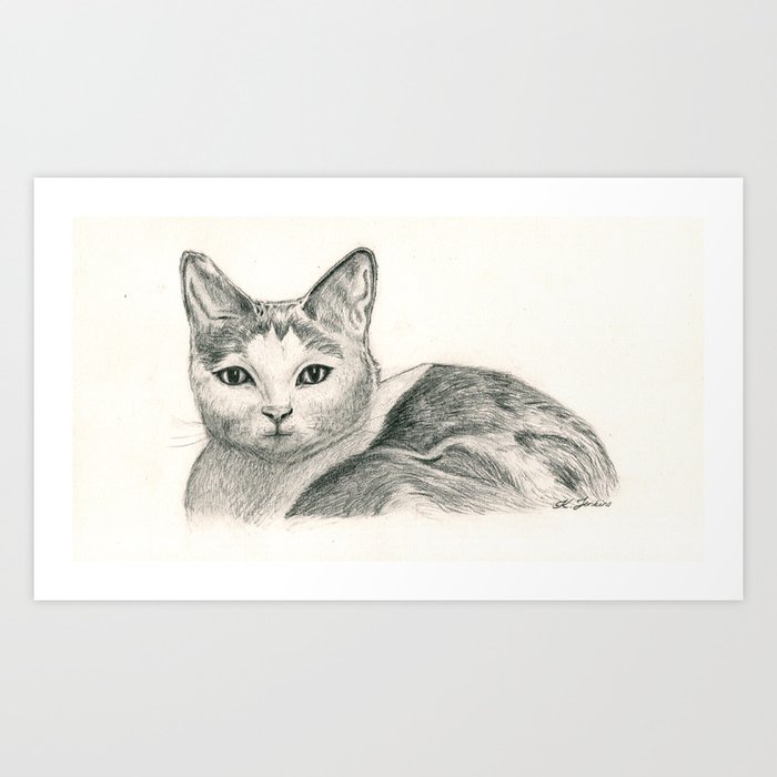 Cat Art Print
