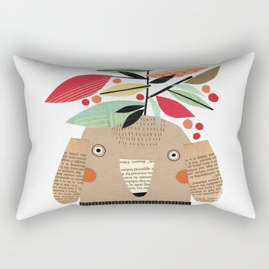 PLANTS ON HEAD Rectangular Pillow