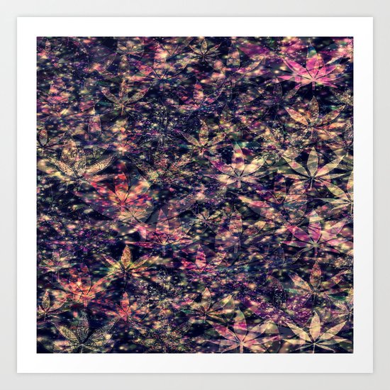 gorgeous weed-127 Art Print