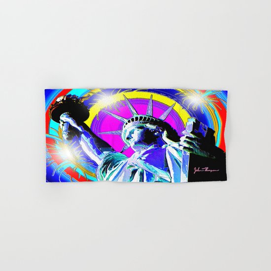 Lady Liberty Hand & Bath Towel
