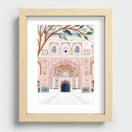 Amber Palace, India Recessed Framed Print
