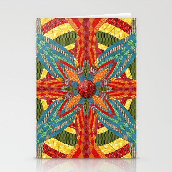 Thistle Pattern Stationery Cards