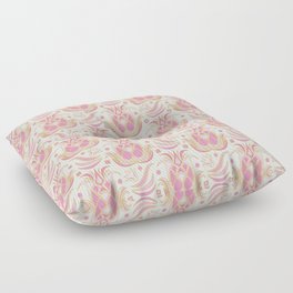 Pineapple Deco // Pastel Pink Floor Pillow