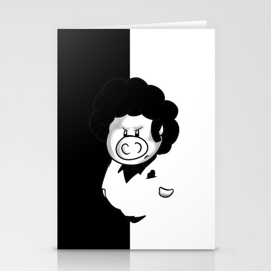 Hogface Stationery Cards