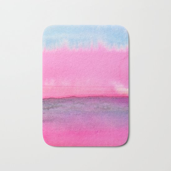 Abstract Landscape 90 Bath Mat