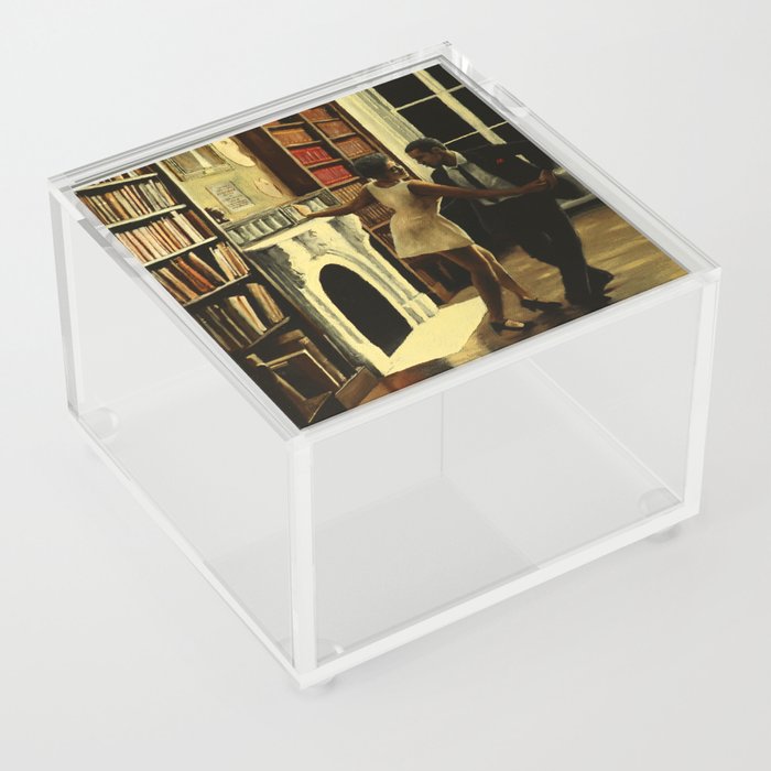 Lindy Hop in the Library Acrylic Box