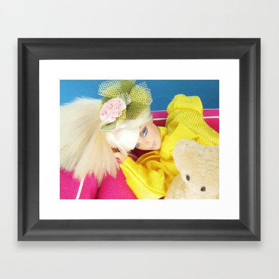 Lemonade Punch Framed Art Print