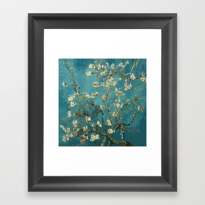 Vincent van Gogh Blossoming Almond Tree Framed Art Print