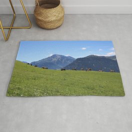 The Austrian Alps Rug