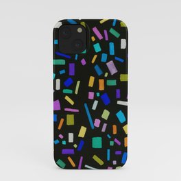 Squares and Rectangles (Neon Edition) iPhone Case