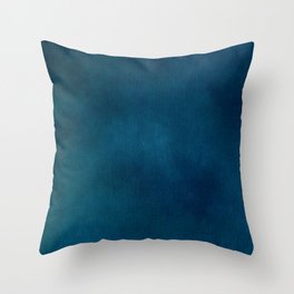 Blue-Gray Velvet Throw Pillow
