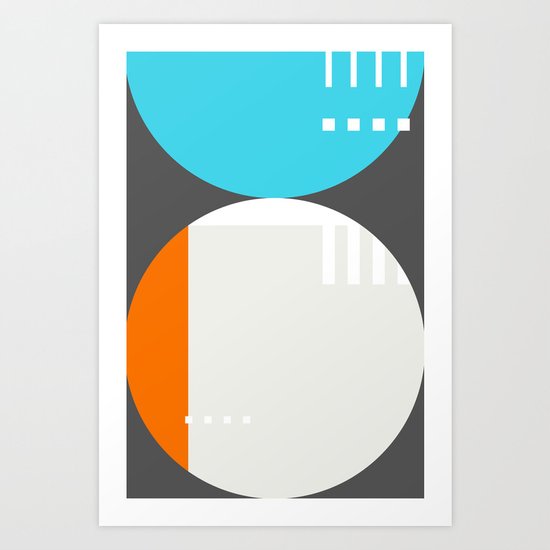 Spot Slice 01 Art Print