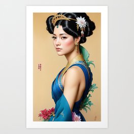 Jing Kumiko QUEEN of the OCEAN #657955 Art Print