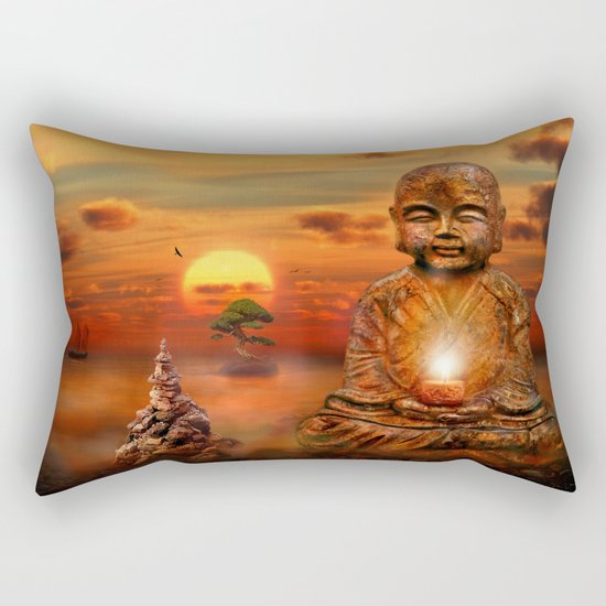 Buddha Rectangular Pillow