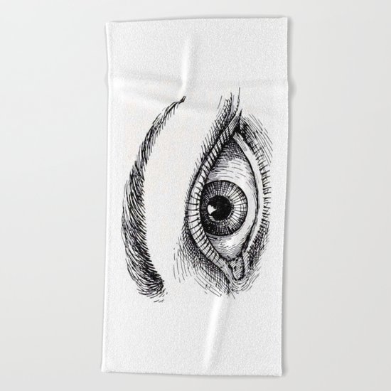 Eye Beach Towel
