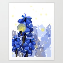 Grape Hyacinth Art Print