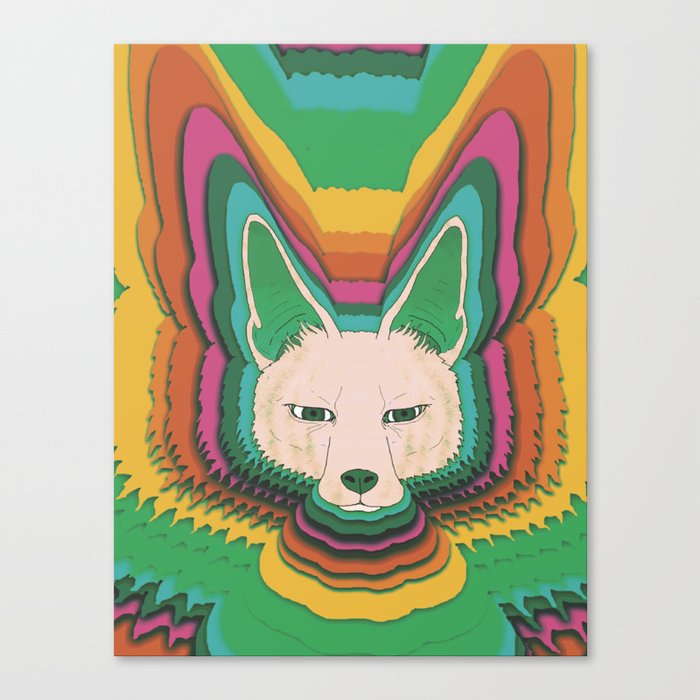 Fannec Fox Canvas Print