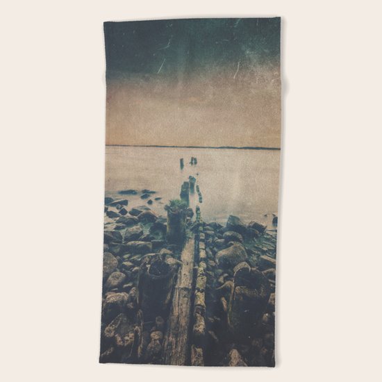 Dark Square Vol. 6 Beach Towel