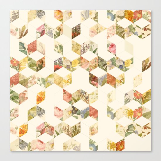 Keziah - Flowers Canvas Print
