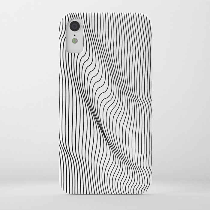 minimal curves iphone case