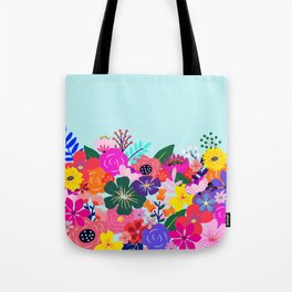 Wildflower garden Tote Bag