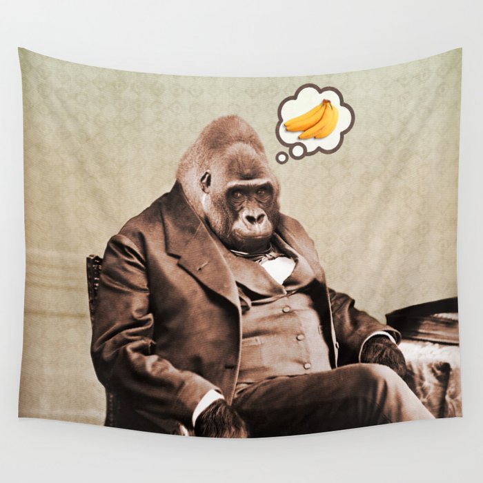 Gorilla tapestry clearance