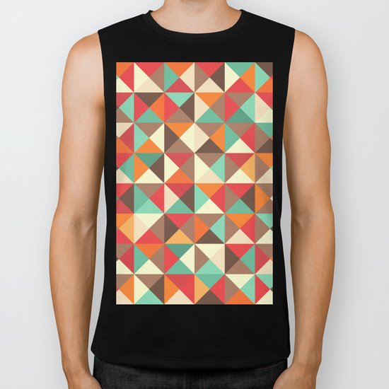 Triangle landscape Biker Tank