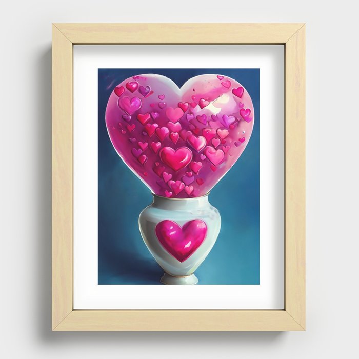 You Are Loved  Recessed Framed Print
