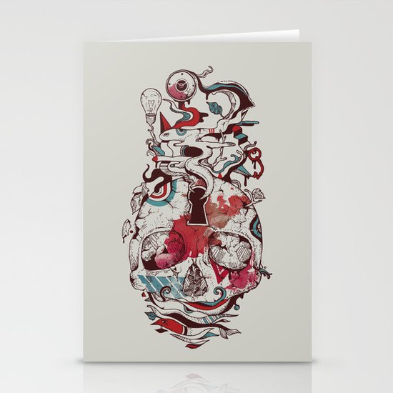 Landscape of an Open Mind Stationery Cards
