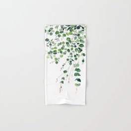 Eucalyptus Watercolor Hand & Bath Towel