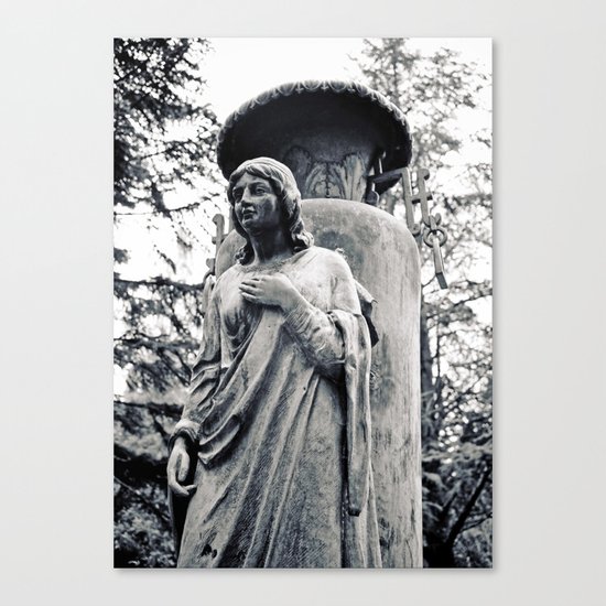 Angel without wings Canvas Print