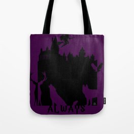 Potter clock and patronus group  Tote Bag