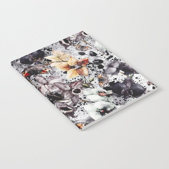 Flowers & Butterflies Notebook