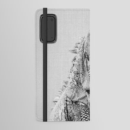 Iguana - Black & White Android Wallet Case